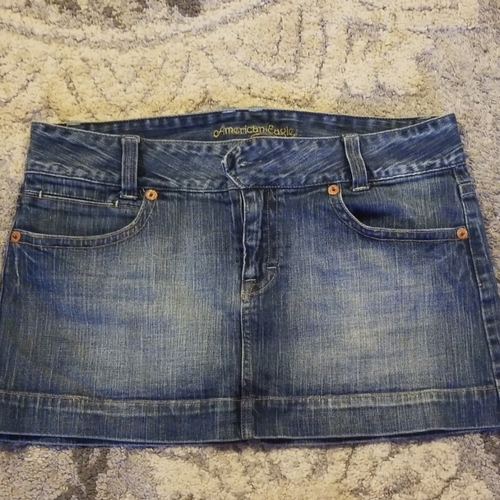 AE denim skirt
